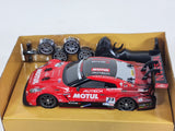 Genuine Nissan Motor Corporation Licensed product Nismo Autobacs Super GT Series Racing Sprint Club Skyline GTR Radio Control Drift Car