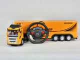 RC School Bus Container Truck Radio Control Lorry Scania Wagon Toy R/C Model Gift Trucker
