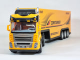 RC School Bus Container Truck Radio Control Lorry Scania Wagon Toy R/C Model Gift Trucker