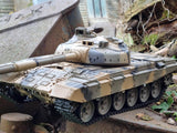 Heng Long Vesrion 7 3983-1 1:16 Scale Type 90 RC model Tank - Smoke, Sound, BB Firing, Infrared, Upgraded Metal Suspension Arms UK
