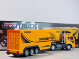 RC School Bus Container Truck Radio Control Lorry Scania Wagon Toy R/C Model Gift Trucker
