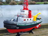 Heng Long 3810 2.4ghz Southampton Work Tug Boat Radio Remote Control Model Yacht WATER SQUIRTING