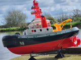 Heng Long 3810 2.4ghz Southampton Work Tug Boat Radio Remote Control Model Yacht WATER SQUIRTING