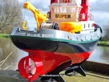 Heng Long 3810 2.4ghz Southampton Work Tug Boat Radio Remote Control Model Yacht WATER SQUIRTING