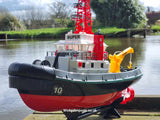 Heng Long 3810 2.4ghz Southampton Work Tug Boat Radio Remote Control Model Yacht WATER SQUIRTING
