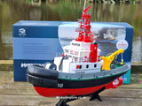 Heng Long 3810 2.4ghz Southampton Work Tug Boat Radio Remote Control Model Yacht WATER SQUIRTING