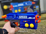 NERF Bullet Soft Dart Gun 2 in 1 Air Power Kids Army Toy soft Ball Firing playset Boys Girls Gift