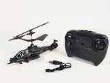 RC Military Helicopter Radio Control Model Apache Chinook Black Wolf 3.5ch Gyro Indoor Toy