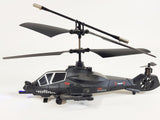 RC Military Helicopter Radio Control Model Apache Chinook Black Wolf 3.5ch Gyro Indoor Toy