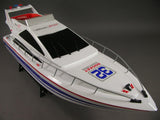 RC Heng Long Atlantic Yacht Twin Motor 3837 Remote Radio Control RC Model Sailing Ship UPGRADED 2.4ghz