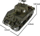 RC BB Tank 1:16 heng long VERSION 7 Sherman PRO Metal 2.4G radio remote controlled tank 1/16 BB & IR UK