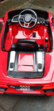Audi R8 Spyder Super Sports Car Kids Ride On Car 12V Lights Parental Remote MP3