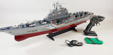 Remote Control Challenger Aircraft Carrier RC Boat Warship Battleship Model 2878 2.4ghz