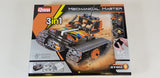 Build Your Own Military Assault RC 2.4G Car 392PCS DIY Brick Block Toy Robot
