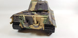 Henglong Version 6.0 InfraRed 3888A -1 1/16 2.4G German Tiger King Henschel Rc Battle Tank Smoking Sound BB Firing