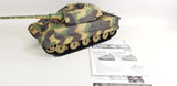 Henglong Version 6.0 InfraRed 3888A -1 1/16 2.4G German Tiger King Henschel Rc Battle Tank Smoking Sound BB Firing