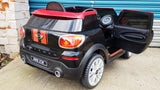 Licensed Mini BMW Cooper S Paceman 12v Battery with Parent Remote Control MP3 USB LED Opening Doors 2.4GHZ