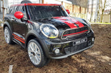 Licensed Mini BMW Cooper S Paceman 12v Battery with Parent Remote Control MP3 USB LED Opening Doors 2.4GHZ