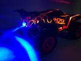 REAL SMOKING STEAM Power Radio Control RC 2.4G 4WD Light Up Monster Truck Buggy