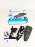 2 in 1 RC Boat 2.4G Remote Control Electric Crocodile Alligator Head & Racing Boat UK Stock HOT Prank
