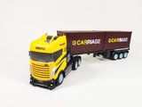Remote Radio Control RC 2.4G Model Lorry Container Transport Truck Mercedes Toy