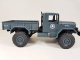 WPL Heng Long 4x4 Radio Control Military Off Road Rock Climbing Willys Jeep Truck Model 4WD US Army
