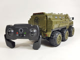 Armored Transporter 2.4G 6WD Jeep Willy Truck Off-Road Military RC Car RTR Toy