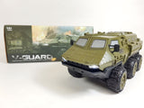Armored Transporter 2.4G 6WD Jeep Willy Truck Off-Road Military RC Car RTR Toy