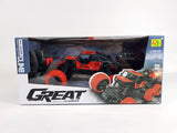 RC car Remote Control Truggy Buggy Monster truck racing SMOKING STEAM TOY 4WD