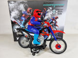 SMOKING FOG RC Motorbike Motorcycle Bike Vehicle Remote Controlled Kids Gift Toy