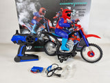 SMOKING FOG RC Motorbike Motorcycle Bike Vehicle Remote Controlled Kids Gift Toy