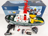 Heng Long 3810 2.4ghz Southampton Work Tug Boat Radio Remote Control Model Yacht WATER SQUIRTING