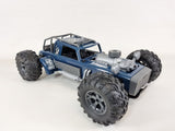 SMOKING STEAM Kids Toy 4WD RC Car Monster Truck Off-Road Vehicle 2.4G Remote Control Buggy UK
