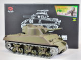 RC BB Tank 1:16 heng long VERSION 7 Sherman PRO Metal 2.4G radio remote controlled tank 1/16 BB & IR UK