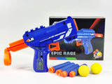 Nerf STYLE Action Pull Back Pistol Dart Gun EPIC RAGE G6 Kids Toy Fun