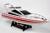 RC Heng Long Atlantic Yacht Twin Motor 3837 Remote Radio Control RC Model Sailing Ship UPGRADED 2.4ghz