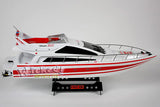 RC Heng Long Atlantic Yacht Twin Motor 3837 Remote Radio Control RC Model Sailing Ship UPGRADED 2.4ghz