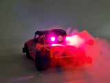 Remote Control RC Motorcycle RC Smoking Steam Truck Car 1:18 Mini Buggy RTR Toy