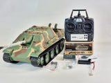 Heng Long Torro Tamiya Tank 3869-1 German Jagdpanther Antitank Military Radio Control Truck Smoke Sound BB IR