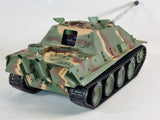 Heng Long Torro Tamiya Tank 3869-1 German Jagdpanther Antitank Military Radio Control Truck Smoke Sound BB IR