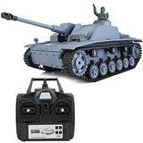 RC Model Tank Heng Long 1:16 Stug 3 Sturmgeschütz III vers. G grey BB+IR (metal tracks) PRO upgraded version