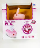 Infra Red RC Remote Controlled Cute Pink Fluff Paradise Pet R/C Bunny Rabbit Pet