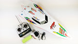 7000 RC Remote Radio Control Syma WHITE Stealth Racing Speed Boat