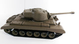 Heng Long Remote Radio Control 1:16 M26 Pershing Snow Leopard BB RC Tank Upgraded  Twin Sound 2.4GHz Version