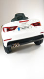 PARENT CONTROLLED RC AUDI A3 LICENSED KIDS RIDE ON CAR 12V TWIN MOTOR BATTERY 2.4G R/C CAR