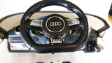 PARENT CONTROLLED RC AUDI A3 LICENSED KIDS RIDE ON CAR 12V TWIN MOTOR BATTERY 2.4G R/C CAR