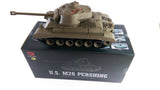 Heng Long Remote Radio Control 1:16 M26 Pershing Snow Leopard BB RC Tank Upgraded  Twin Sound 2.4GHz Version
