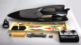 28" Twin Motor Radio Control RC S2 7000 BLACK Stealth FAST Racing RS Speed Boat