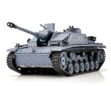 RC Model Tank Heng Long 1:16 Stug 3 Sturmgeschütz III vers. G grey BB+IR (metal tracks) PRO upgraded version