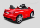 PARENT CONTROLLED RC AUDI A3 LICENSED KIDS RIDE ON CAR 12V TWIN MOTOR BATTERY 2.4G R/C CAR